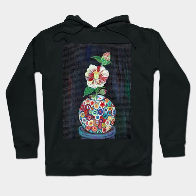 Flowers in a Vase series, Camellia Hoodie by johanne6